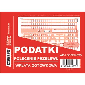 Podatki Polecenie Przelewu Wpłata Gotówkowa