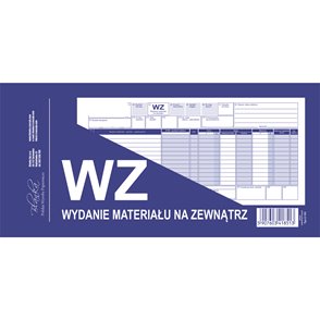 Wydanie materiałów na zewnątrz WZ 1/3 A3 80k